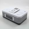 New Memorex Clock Radio Dual Alarm for iPod/iPhone, FM, Line in, White 