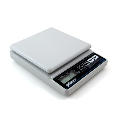 New Pelouze Dymo Electronic Digital Potal Scale 10lb 5kg PE10 LCD 5g