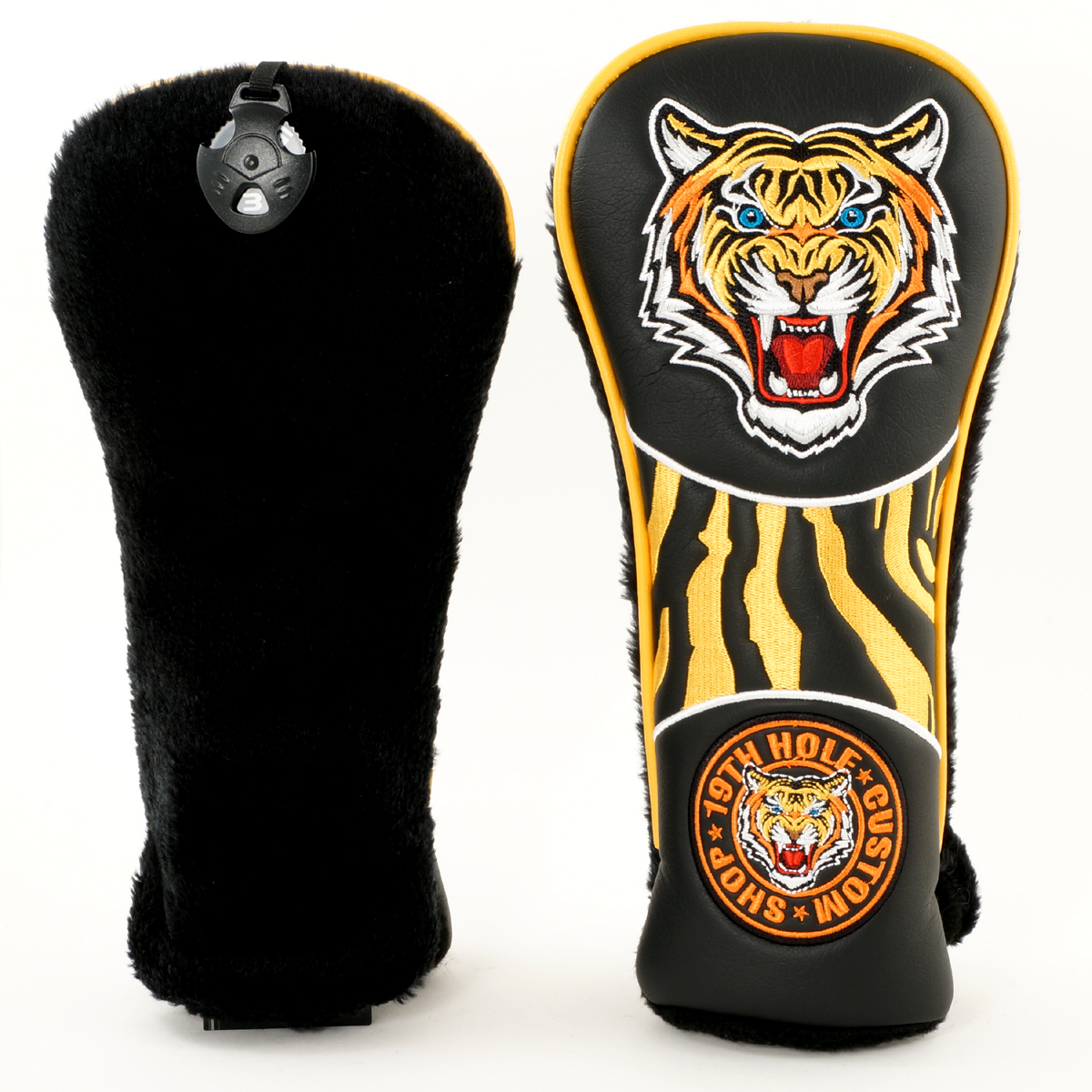 New Tiger Classic Retro Style Golf Fairway Metal Woods Head cover, Big